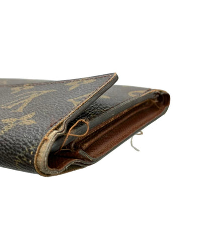 ルイ・ヴィトン 三つ折り財布 ポルトトレゾール エテュイパピエ モノグラム M61202 レディース LOUIS VUITTON