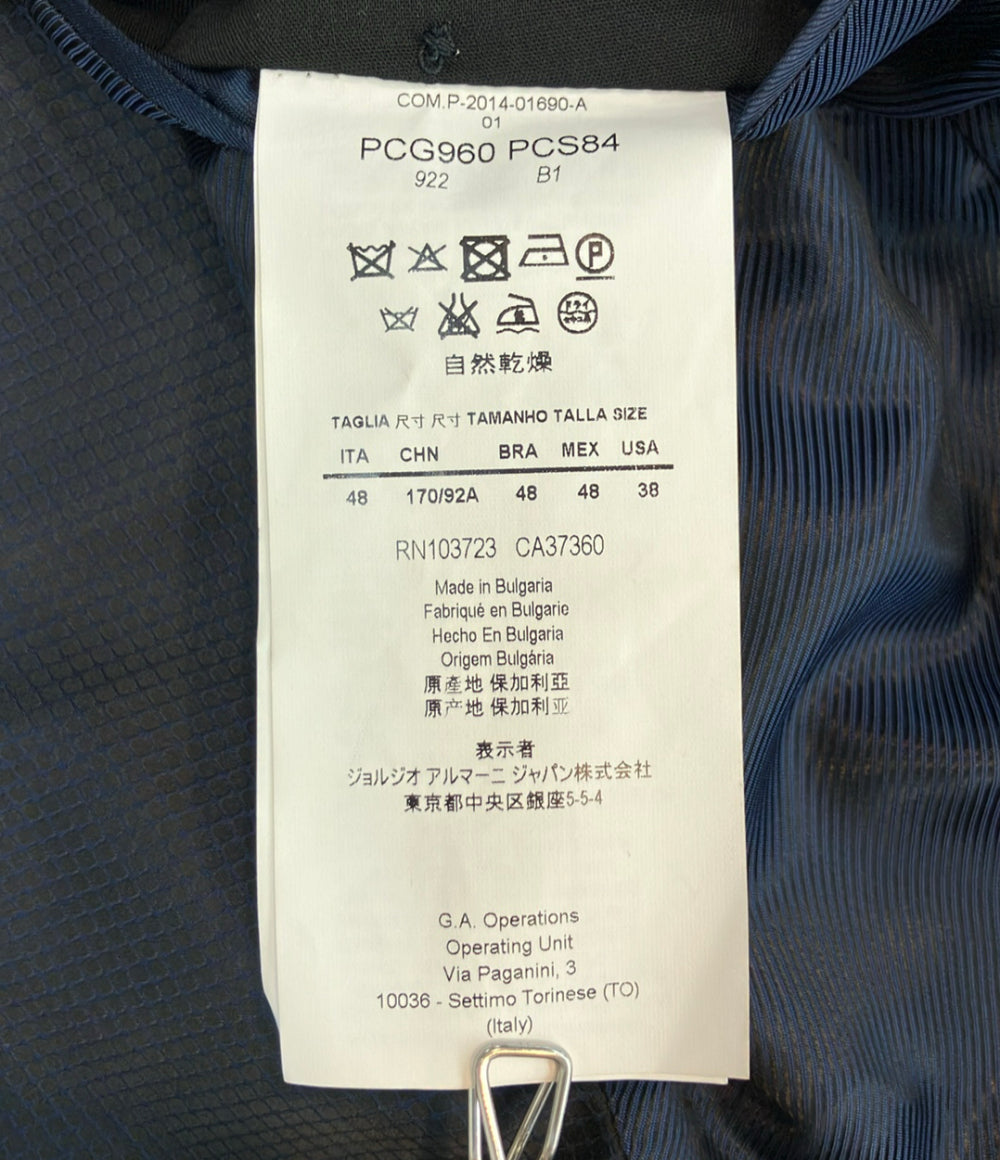 ARMANI COLLEZIONI ベロア テーラードジャケット メンズ SIZE 48 (L) アルマーニコレッツォーニ