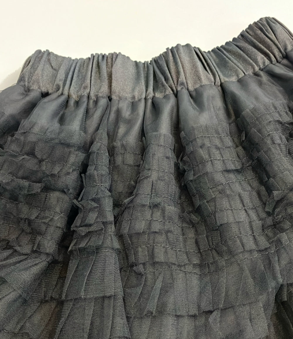 美品 アモマ ティアードチュールスカート レディース AMOMMA