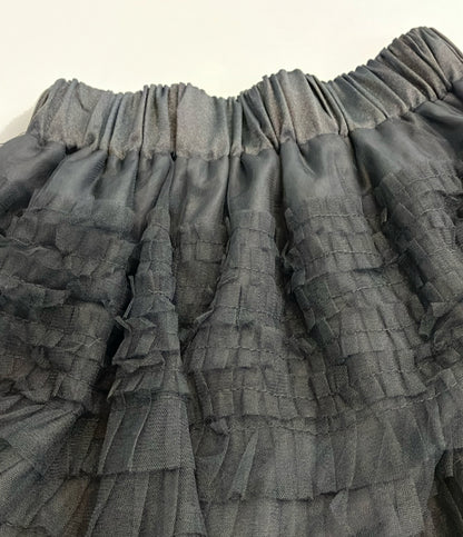 美品 アモマ ティアードチュールスカート レディース AMOMMA