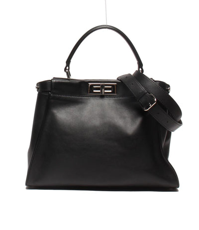 フェンディ 2wayハンドバッグ ショルダーバッグ モンスターアイ 斜め掛け ピーカブーミディアム レディース FENDI