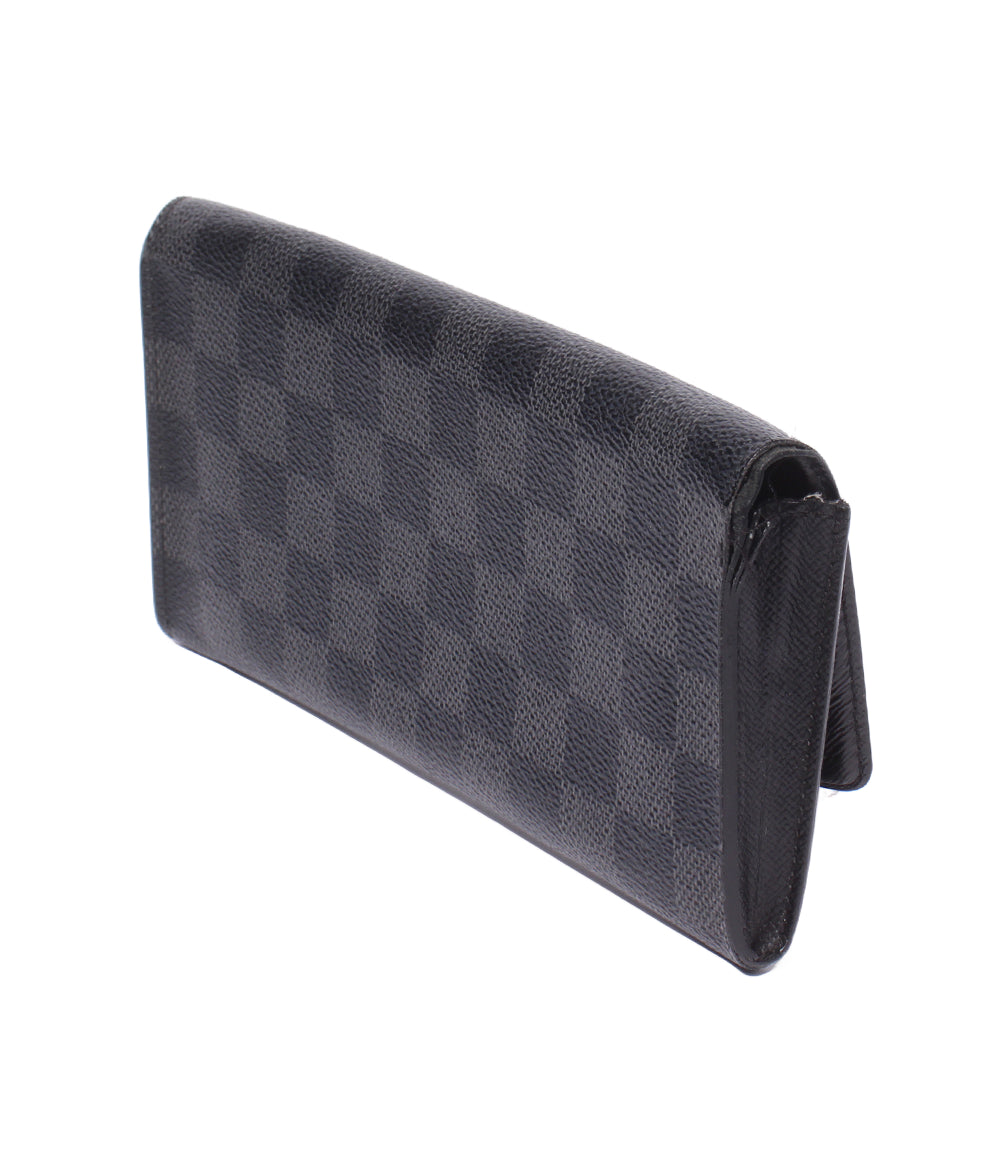 LOUIS VUITTON 長財布 ポルトフォイユ ロン モデュラブル ダミエ グラフィット N63084 メンズ ルイ・ヴィトン
