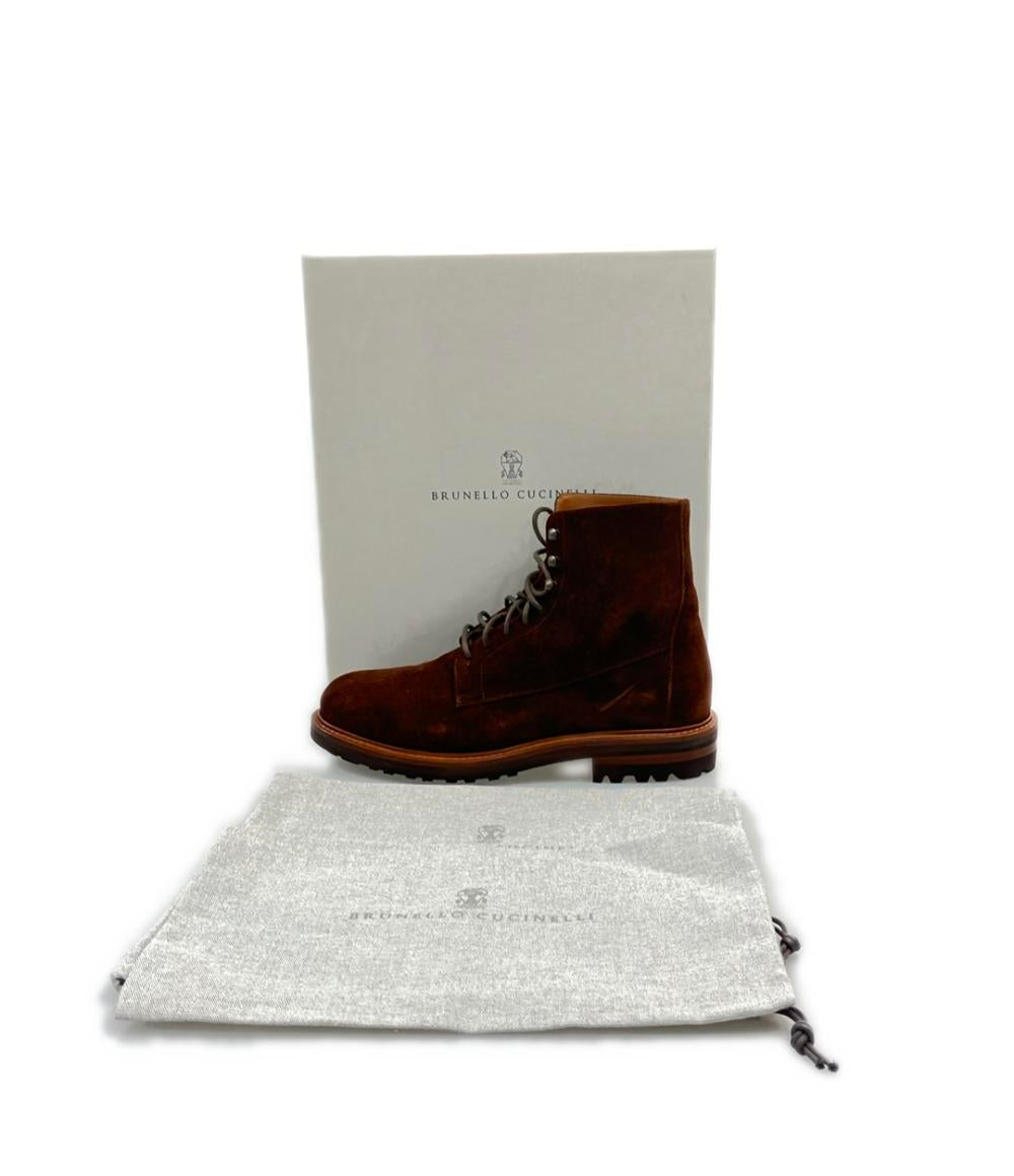 ブルネロクチネリ レースアップブーツ スエード メンズ SIZE 40 (S) Brunello Cucinelli