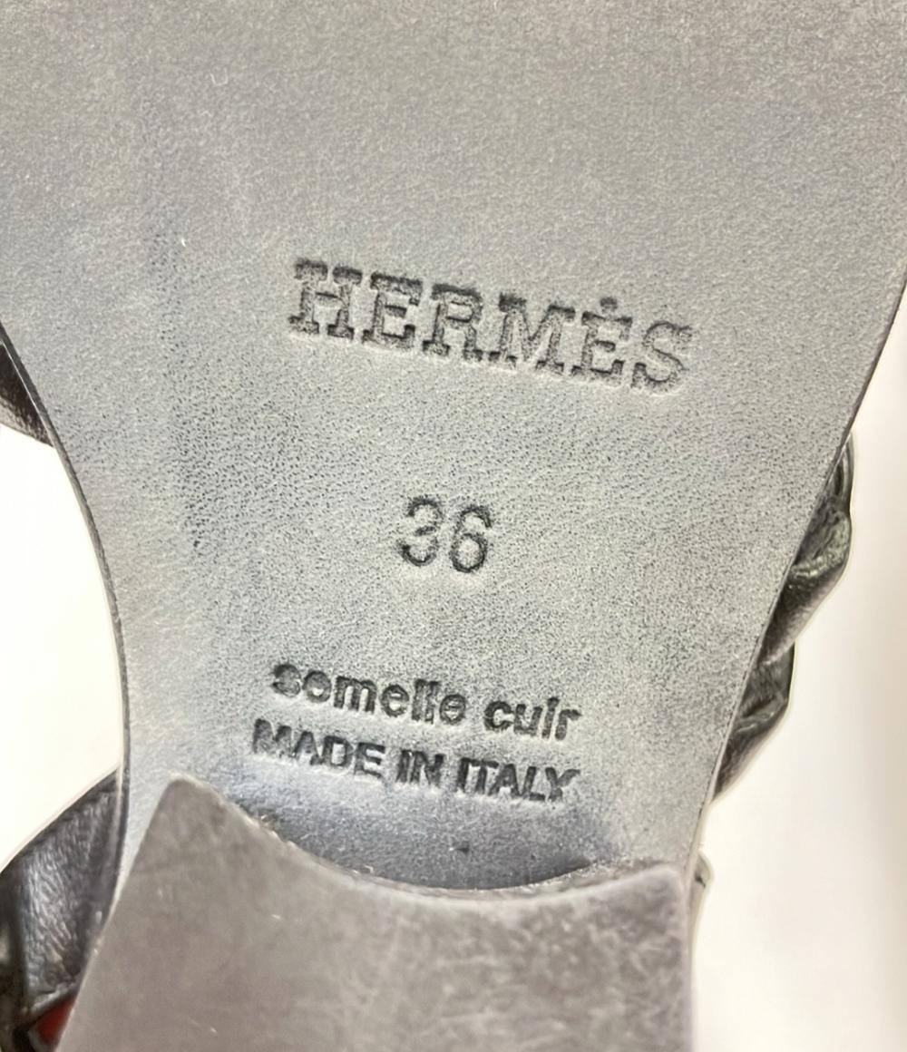 HERMES シェーヌダンクル ウェッジソールサンダル ロマンツァ