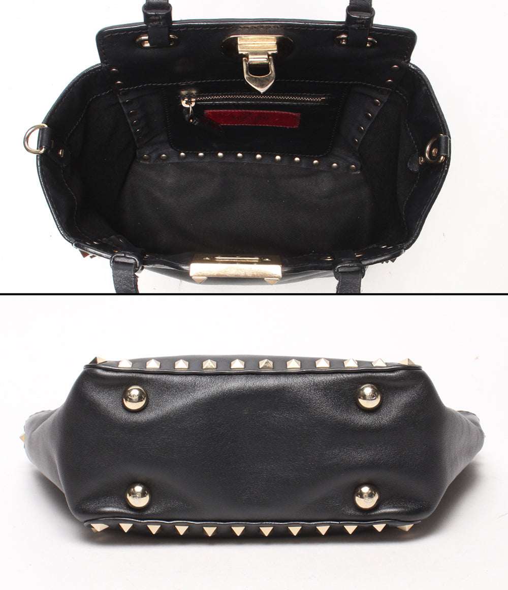 Valentino Garavani 2WAYハンドバッグ ショルダーバッグ 斜め掛け ロックスタッズ レディース ヴァレンティノ・ガラヴァーニ