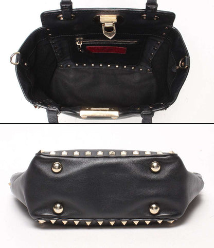 Valentino Garavani 2WAYハンドバッグ ショルダーバッグ 斜め掛け ロックスタッズ レディース ヴァレンティノ・ガラヴァーニ