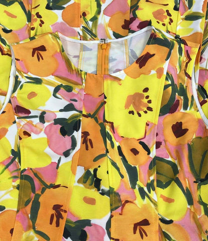 美品 ランバンオンブルー C'est le Printempsワンピース レディース SIZE 36 (S) LANVIN en Bleu