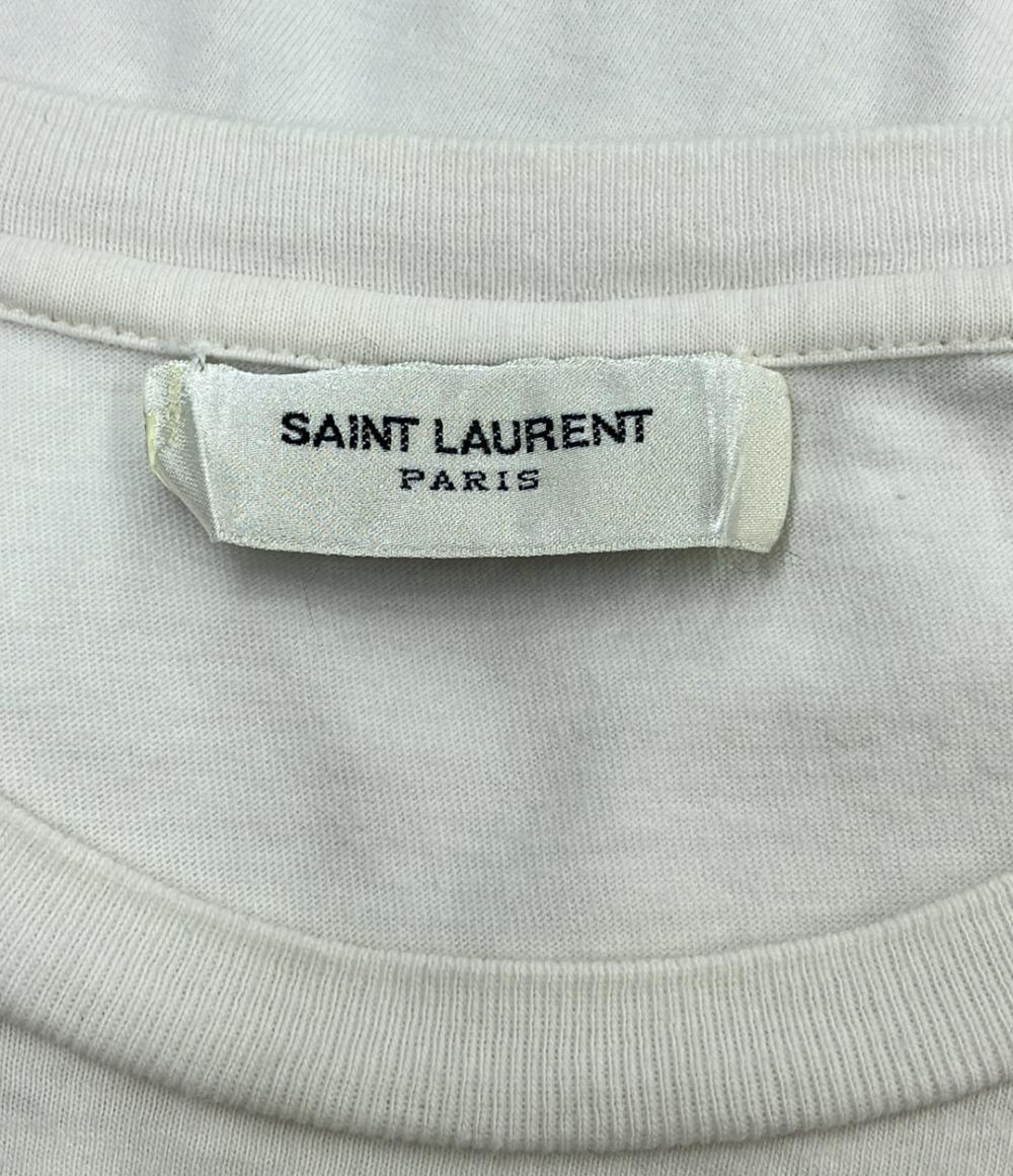 訳あり SAINT LAURENT 半袖Tシャツ サーフィン メンズ SIZE L サンローラン