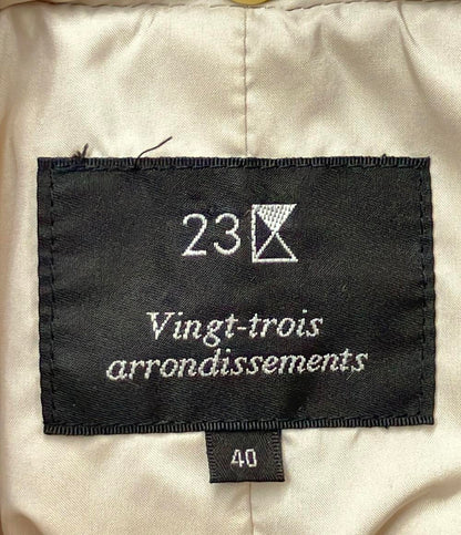 ニジュウサンク キルティングダウンジャケット アウター コート レディース SIZE 40 (M) 23区