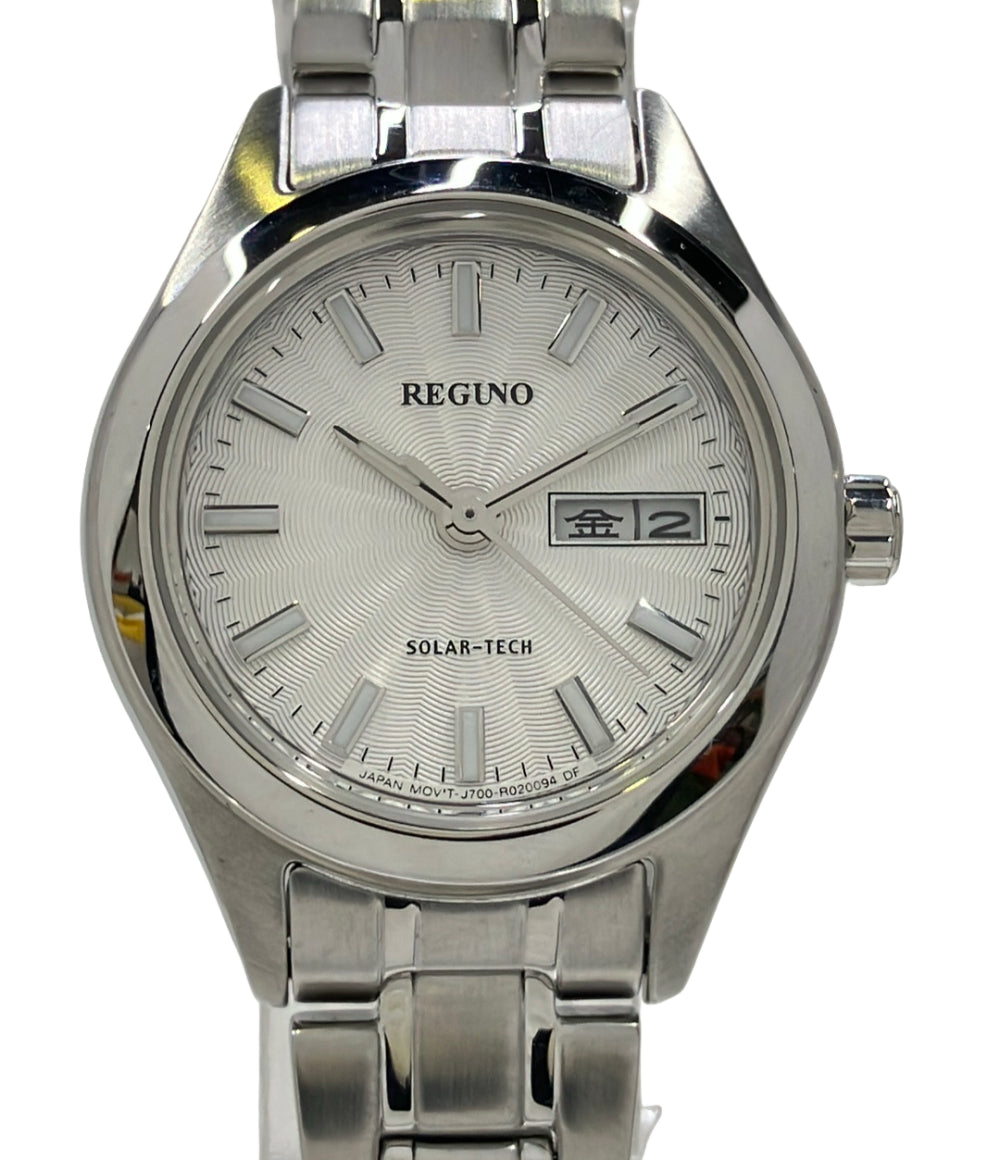 CITIZEN 腕時計 レグノ REGUNO ソーラー シルバー J700-R006673 レディース シチズン
