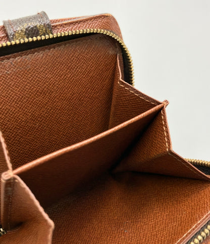 LOUIS VUITTON 二つ折り財布 コンパクトジップ モノグラム M61667 レディース ルイ・ヴィトン