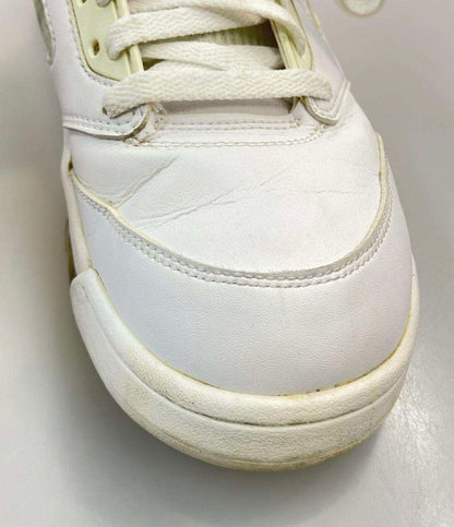 NIKE ハイカットスニーカー × Supreme AIR JORDAN 5 RETRO 824371-101 メンズ SIZE 28.0 (XL) ナイキ