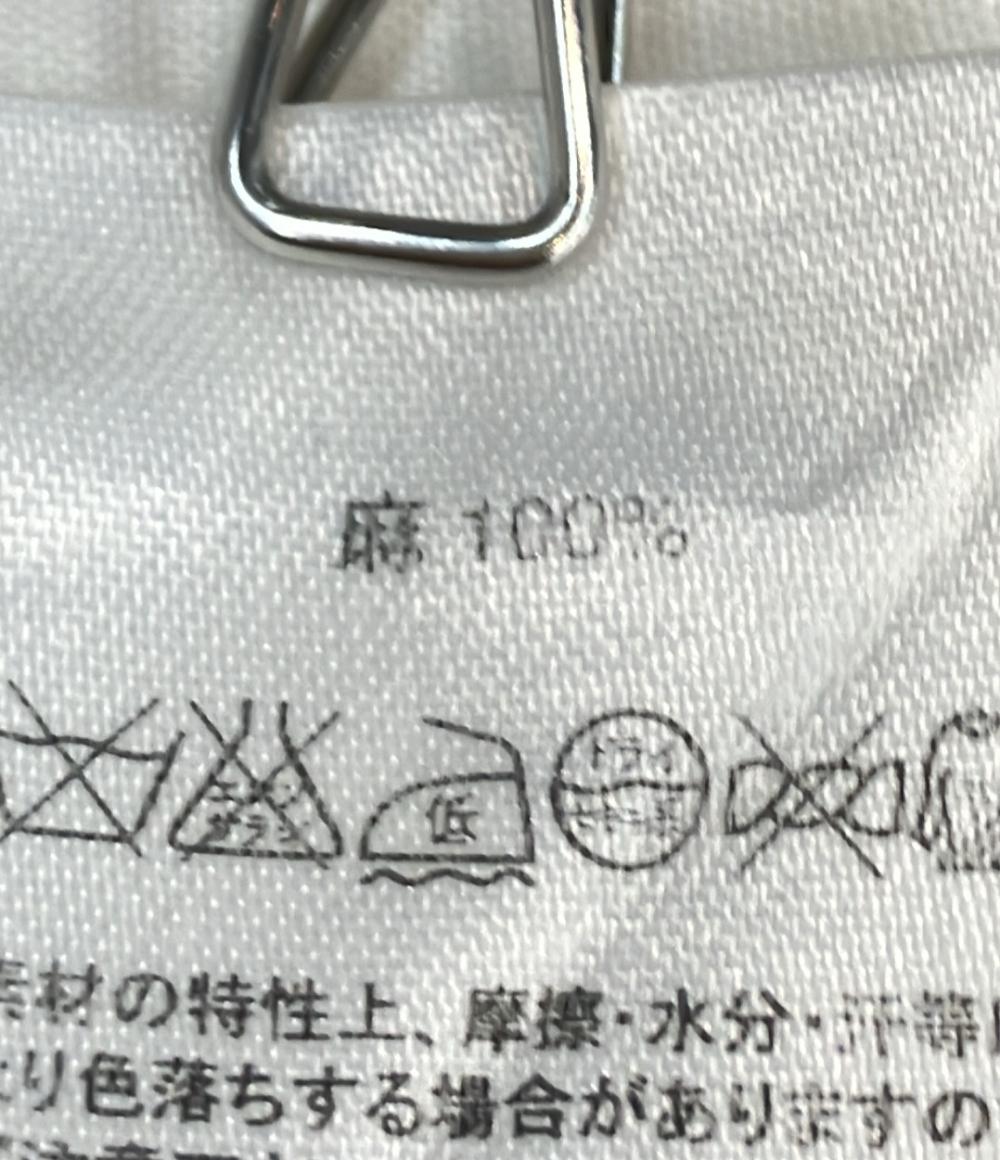 セリーヌ ノースリーブシャツブラウス 38 M セリーヌ ノースリーブシャツ リネン レディース SIZE 40 (M) CELINE