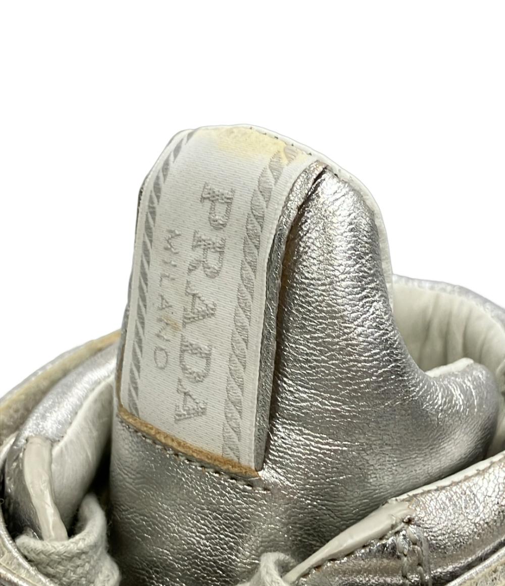 PRADA ハイカットスニーカー インヒール 3TZ015 レディース SIZE 36 (23cm) プラダ