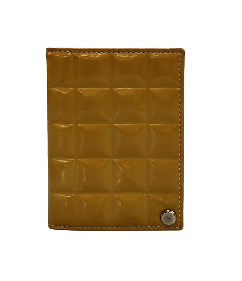 CHANEL カードケース シルバー金具 チョコバー レディース シャネル