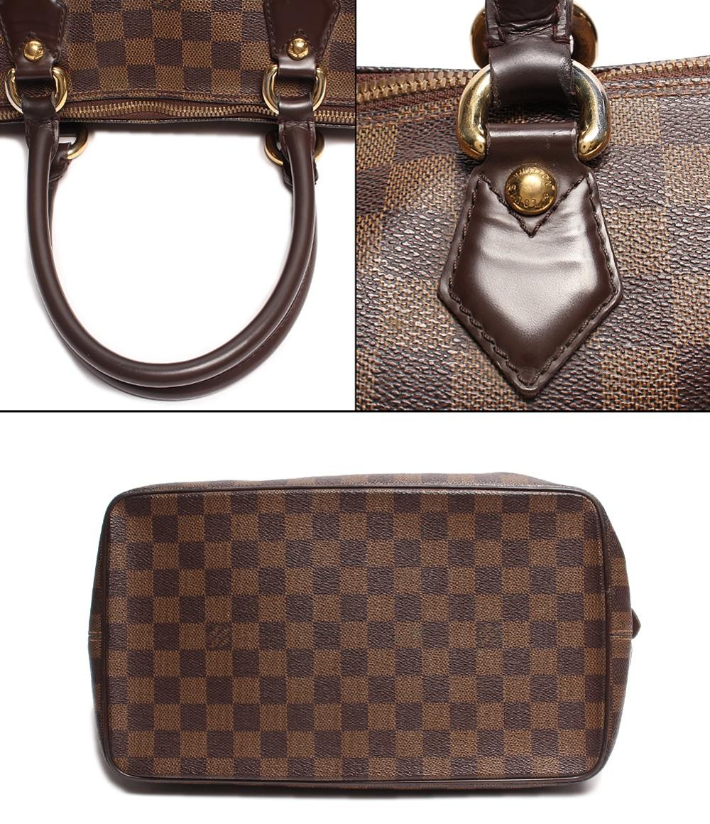 ルイ・ヴィトン トートバッグ ゴールド金具 サレヤMM ダミエ エベヌ