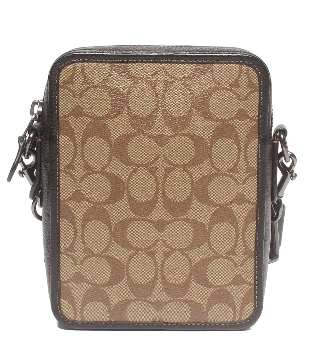 美品 COACH ショルダーバッグ 斜め掛け サリバン シグネチャー CC090 メンズ コーチ
