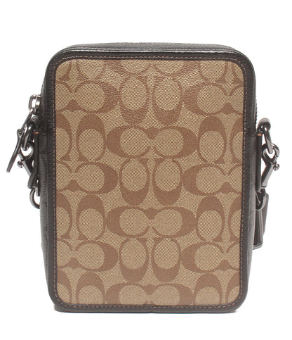 美品 COACH ショルダーバッグ 斜め掛け サリバン シグネチャー CC090 メンズ コーチ