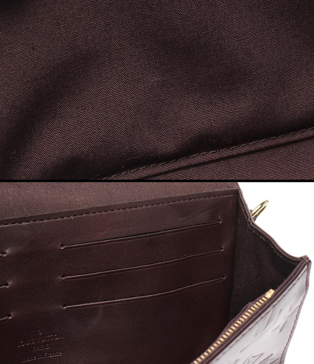 LOUIS VUITTON 2wayクラッチバッグ ショルダーバッグ 肩掛け ロスモアMM ヴェルニ M91549 レディース ルイ・ヴィトン