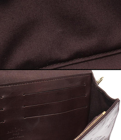 LOUIS VUITTON 2wayクラッチバッグ ショルダーバッグ 肩掛け ロスモアMM ヴェルニ M91549 レディース ルイ・ヴィトン