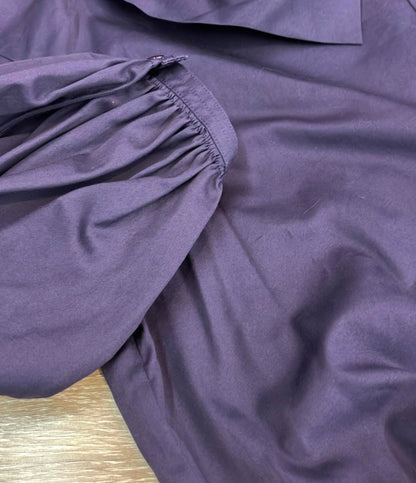 Drawer 長袖ブラウス フロント大きなリボンタイ フリルカラー 6511-299-1048 レディース SIZE 38 (M) ドゥロワー