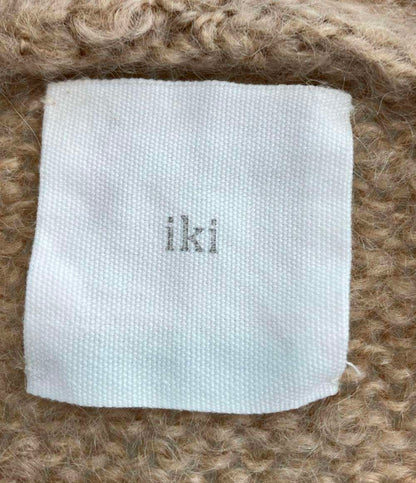 美品 イキ 長袖カーディガン モヘアカーディガン レディース SIZE F iki