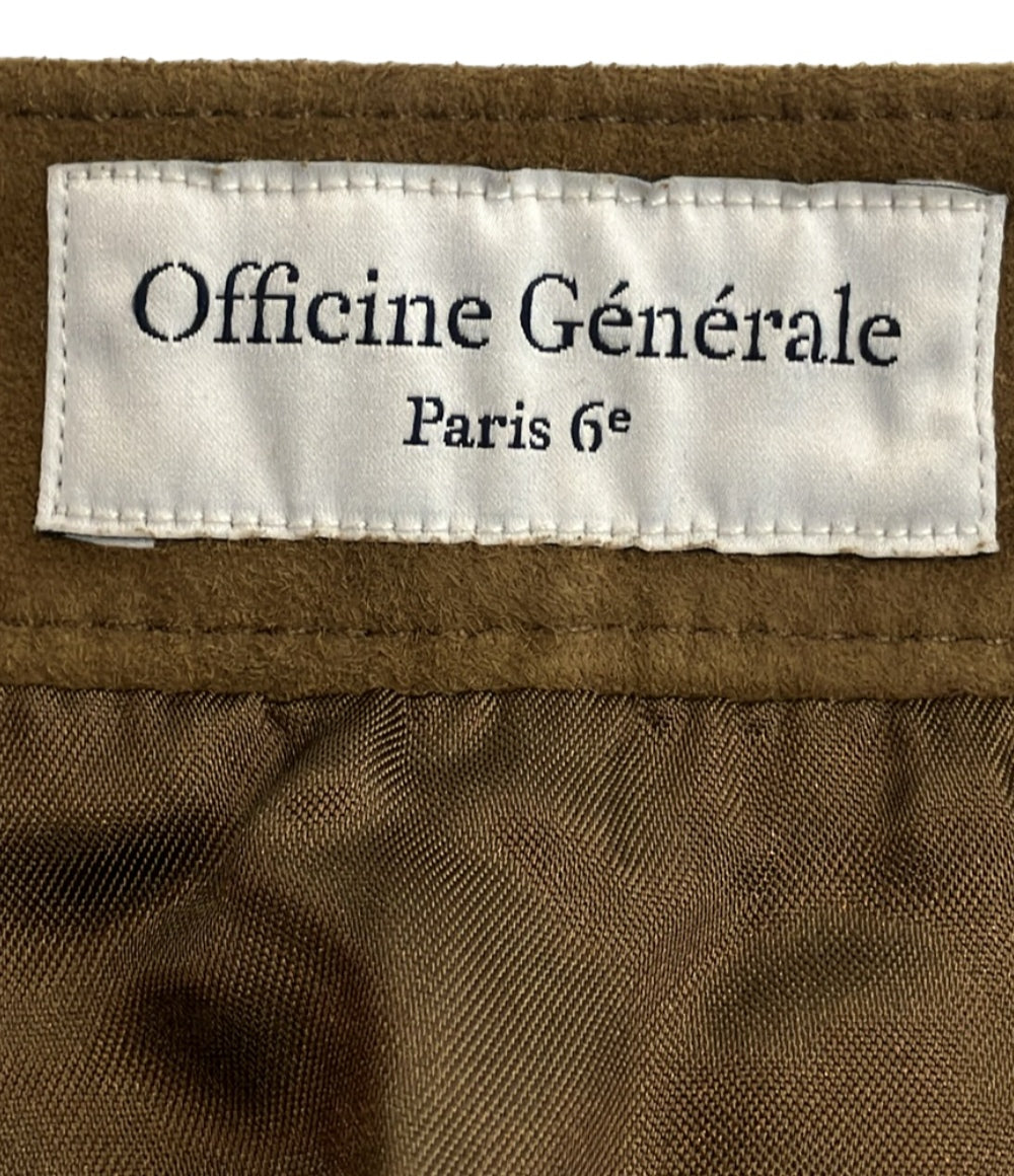 美品 オフィシンジェネラル レザーミニスカート A0884LS900 レディース SIZE S OFFICINE GENERALE