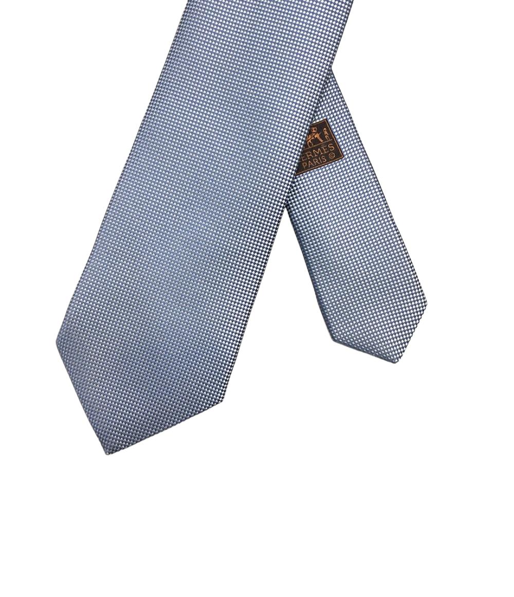 美品 エルメス ネクタイ シルク100% 233616T メンズ HERMES