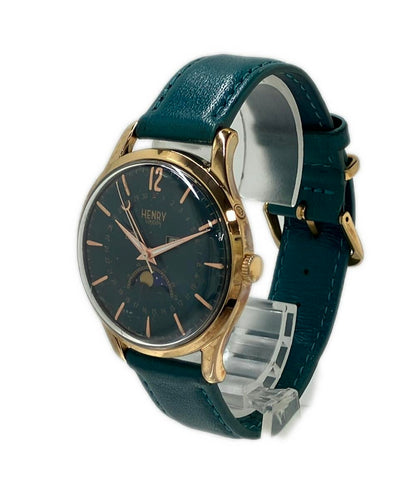 HENRY LONDON 腕時計 クオーツ グリーン系 HL39-LS-0380 レディース メンズ ヘンリーロンドン