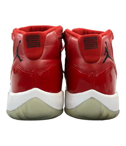 NIKE ミドルカットスニーカー AIR JORDAN 11 RETRO 378038-623 キッズ SIZE 22.5 (M) ナイキ