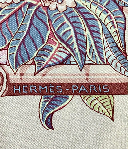 エルメス スカーフ カレ90 シルク100% 冬の庭 JARDINS d'Hiver レディース HERMES