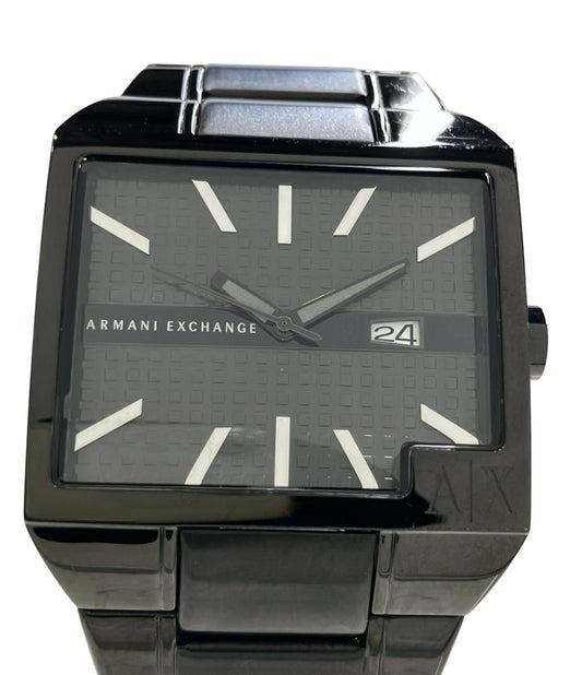 ARMANI EXCHANGE 腕時計 クオーツ ブラック AX2067 メンズ アルマーニエクスチェンジ