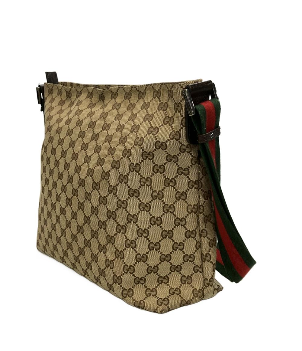 GUCCI ショルダーバッグ 斜め掛け GGキャンバス 189751 497717 レディース グッチ