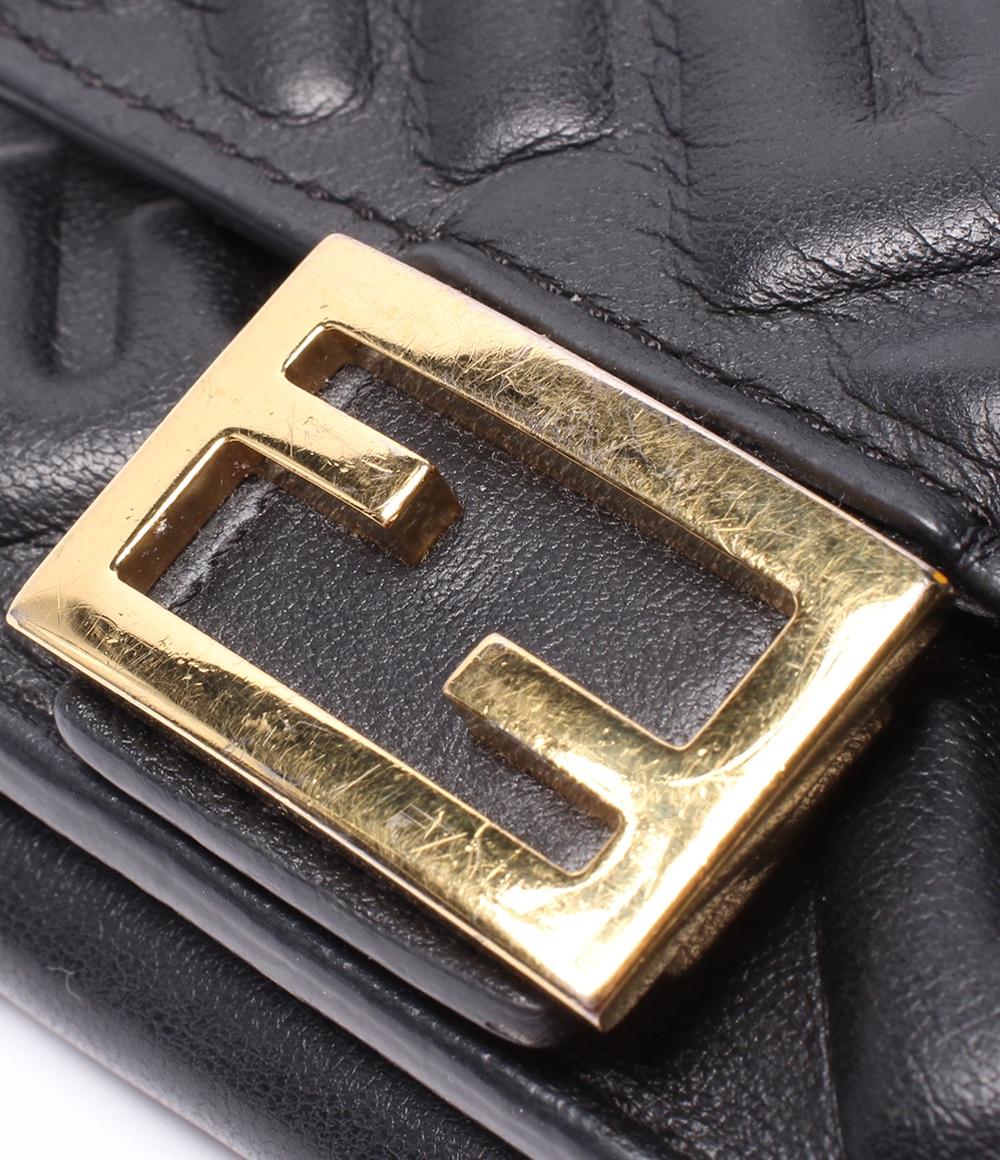 フェンディ 三つ折り財布 ズッカ柄 レディース FENDI