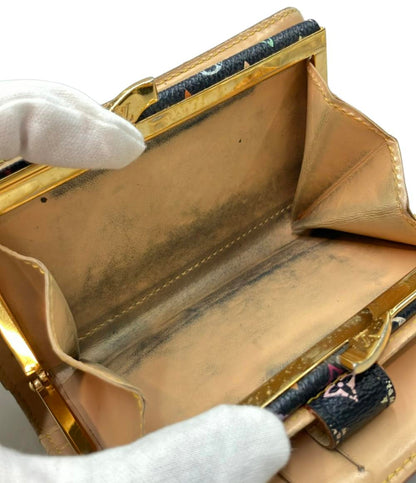 LOUIS VUITTON 二つ折り財布 がま口 ポルトフォイユ ヴィエノワ マルチカラー M92988 レディース ルイ・ヴィトン
