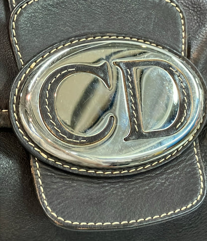 Christian Dior レザー ハンドバッグトートバッグ レディース クリスチャンディオール