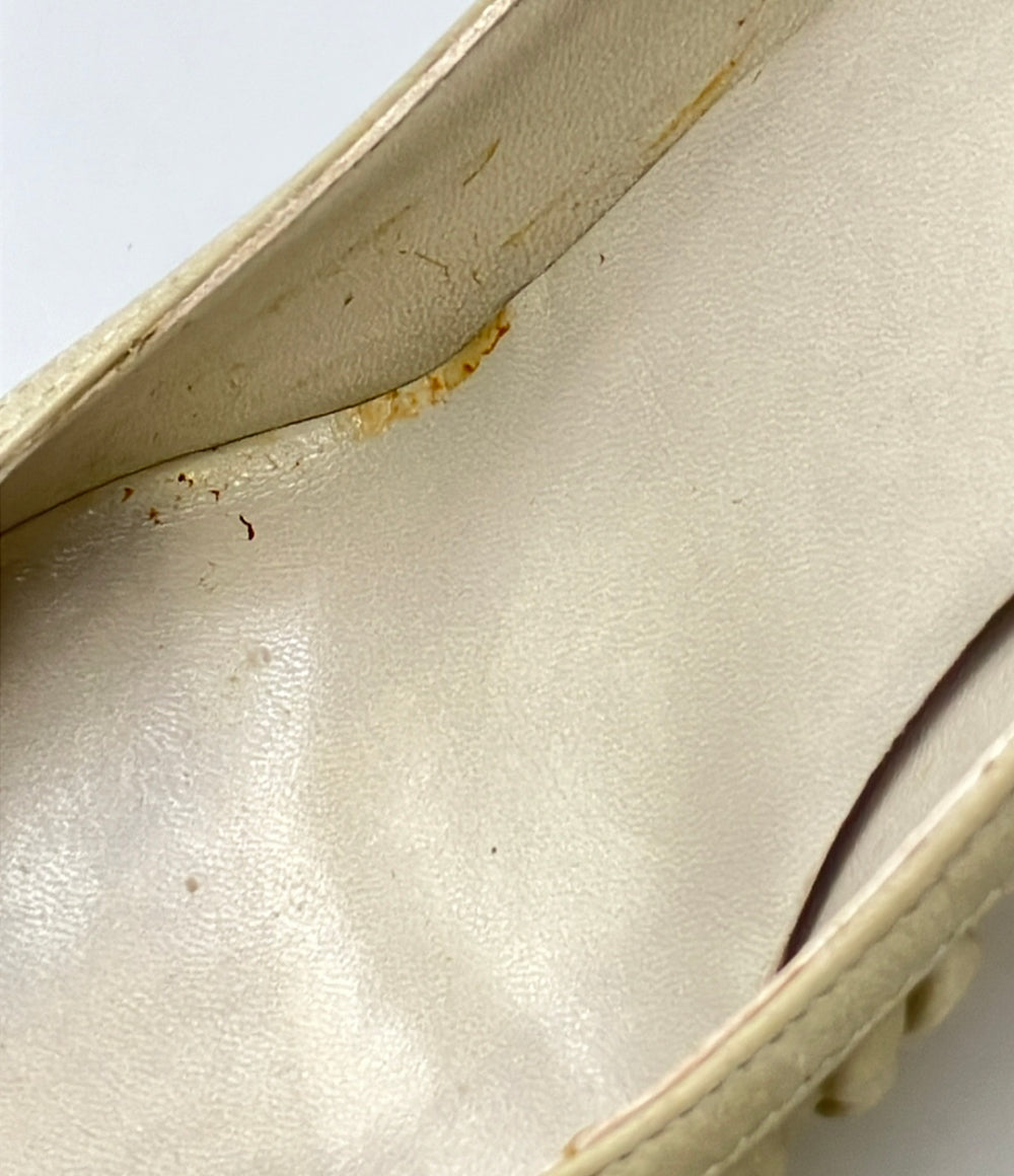 Christian Dior ロゴチャーム ギャザーハイヒール レディース SIZE 39 (L) クリスチャンディオール