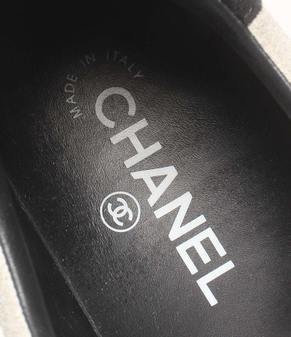 CHANEL ローカットスニーカー スエード G45085 レディース SIZE 37 (24.5cm) シャネル