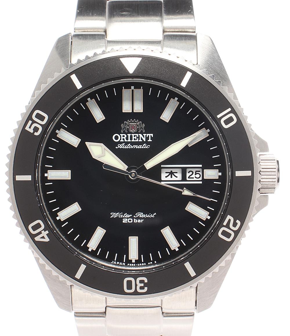 ORIENT 腕時計 自動巻き ブラック F692-UAB0 メンズ オリエント