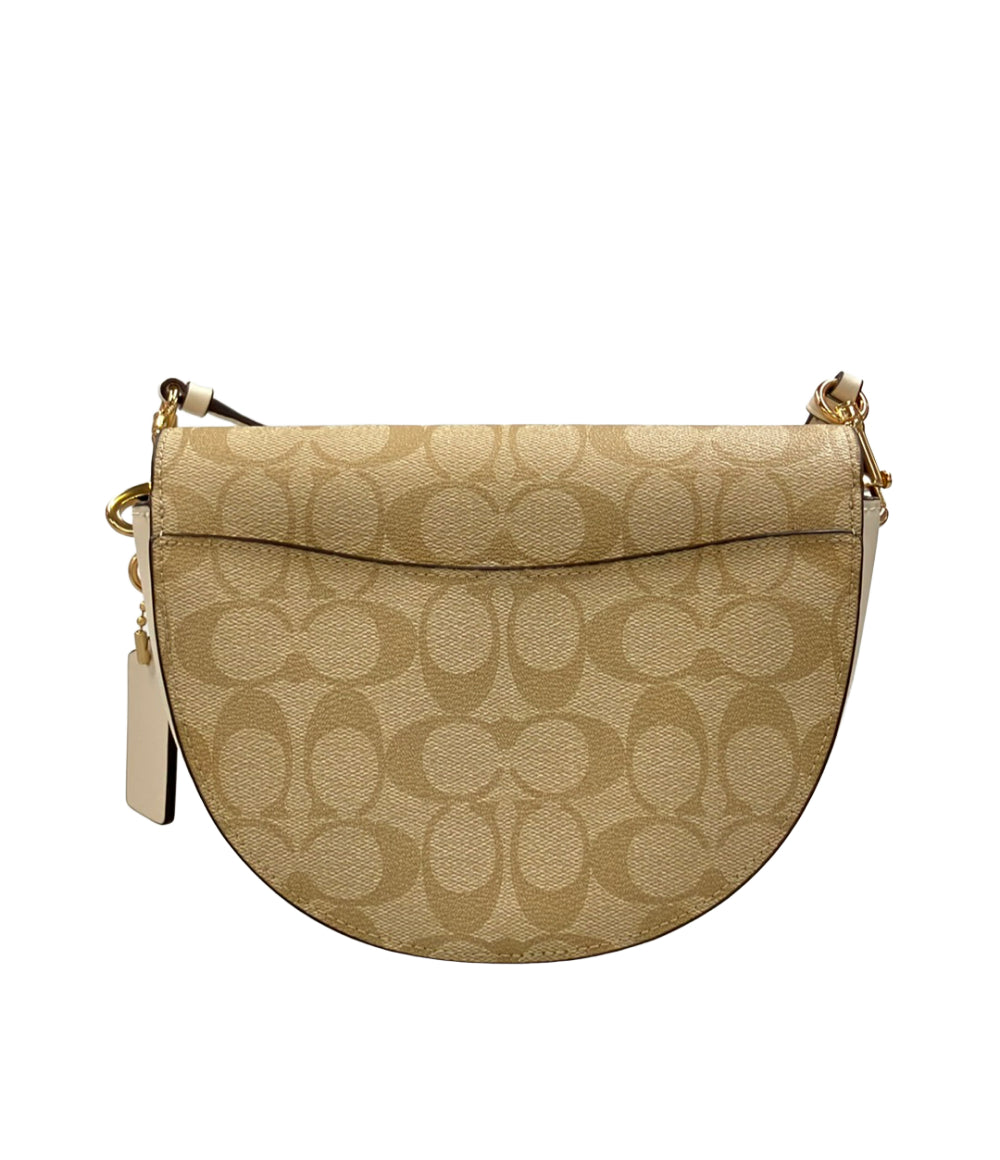 美品 COACH ショルダーバッグ 斜め掛け シグネチャー C1430 レディース コーチ