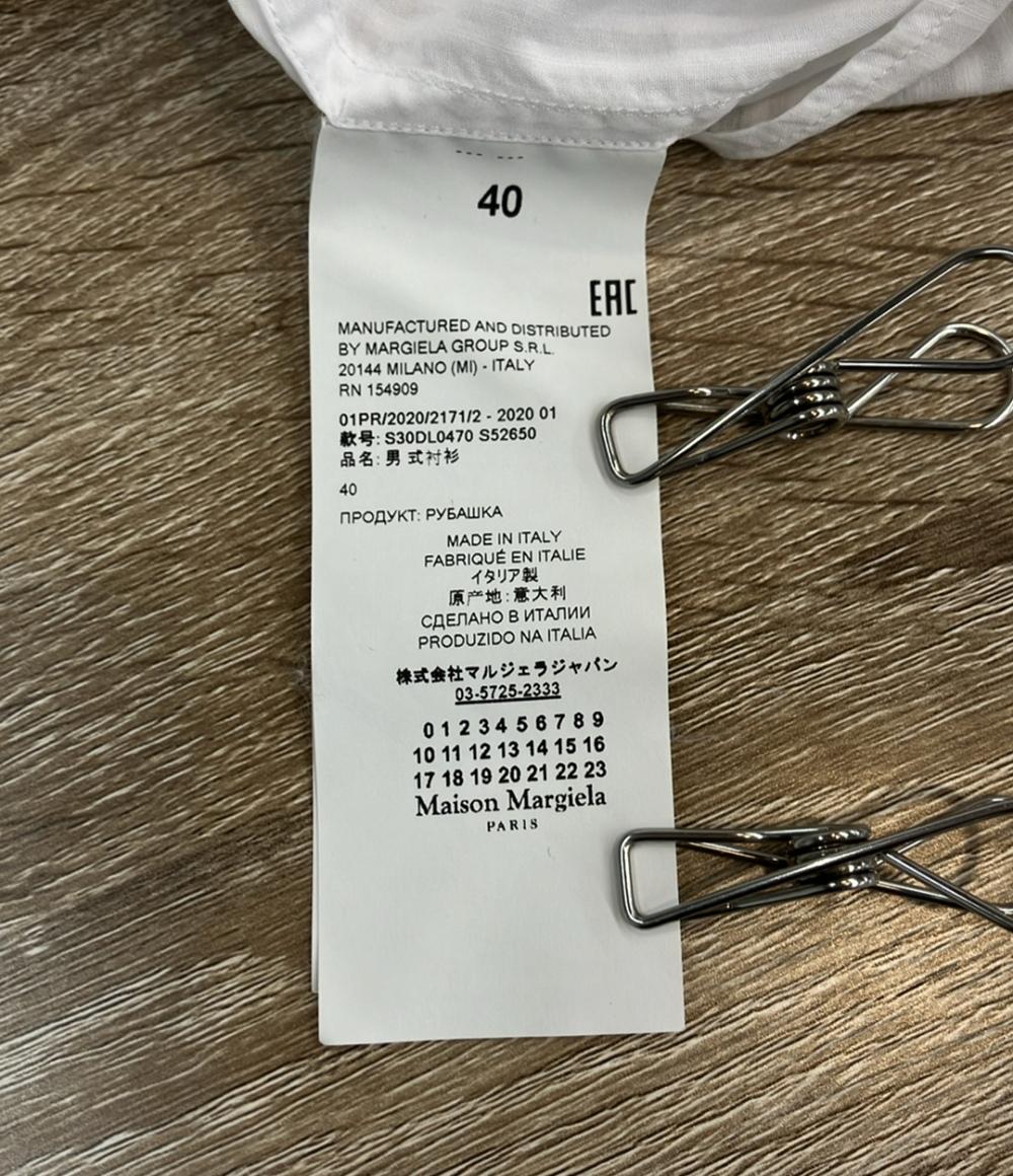 マルタンマルジェラ 長袖シャツ S30DL0470 S52650 メンズ SIZE 40 (M) MARTIN MARGIELA