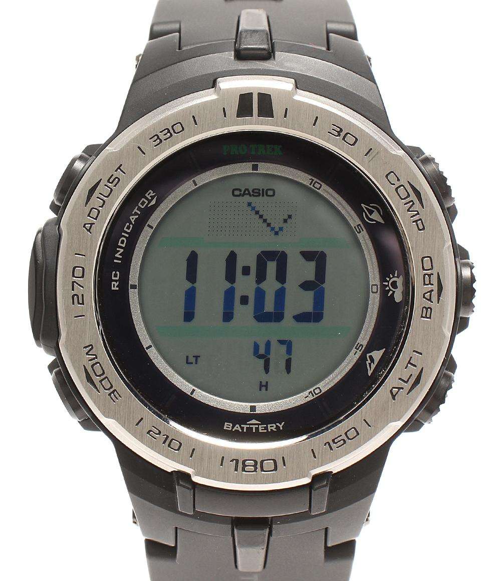 CASIO 腕時計 ソーラー PRW-3100 メンズ カシオ