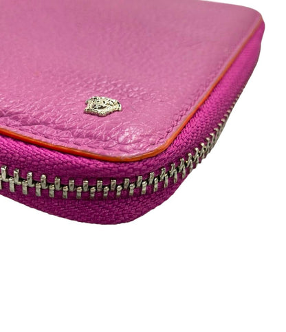 VERSACE ラウンドファスナー二つ折り財布 レディース ヴェルサーチ