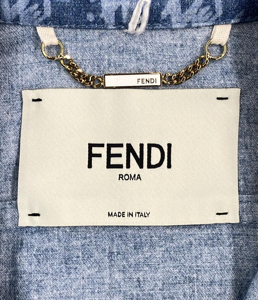 フェンディ 半袖シャツ デニム レディース SIZE 36 (XS) FENDI