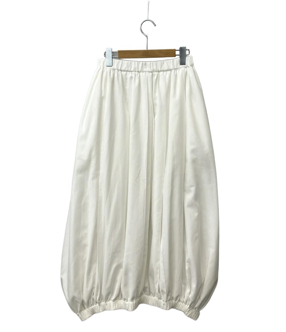 エンフォルド ロングフレアスカート ゴムタックバルーンスカート レディース SIZE 38 ENFOLD