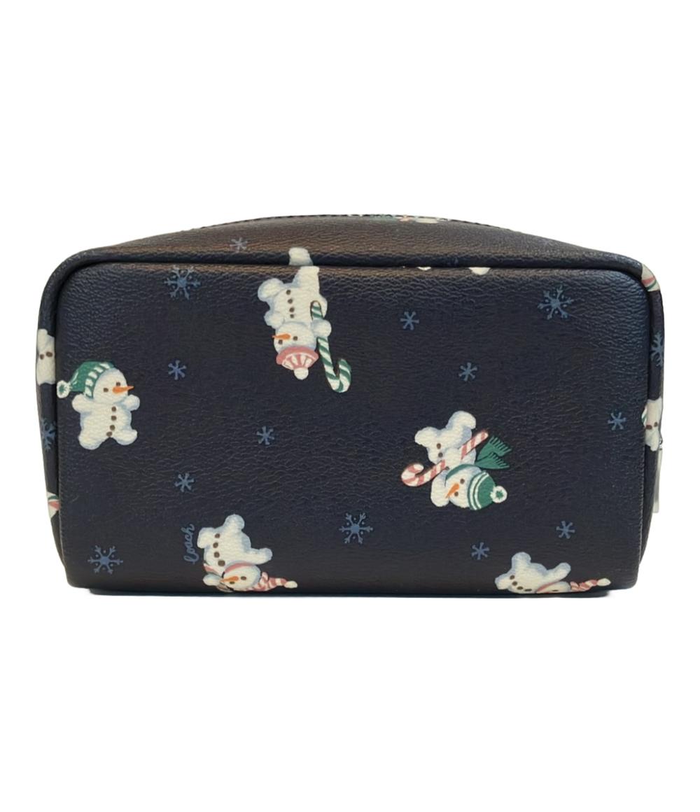 コーチ る ポーチ 雪だるま柄 レディース COACH