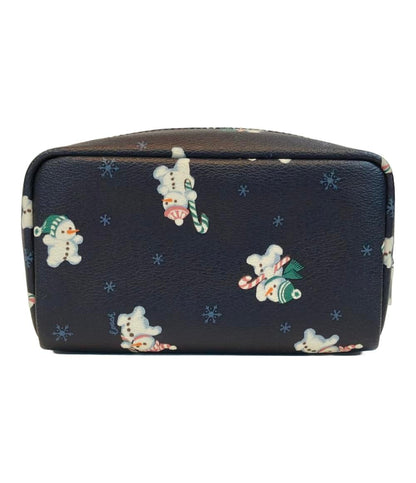 コーチ る ポーチ 雪だるま柄 レディース COACH