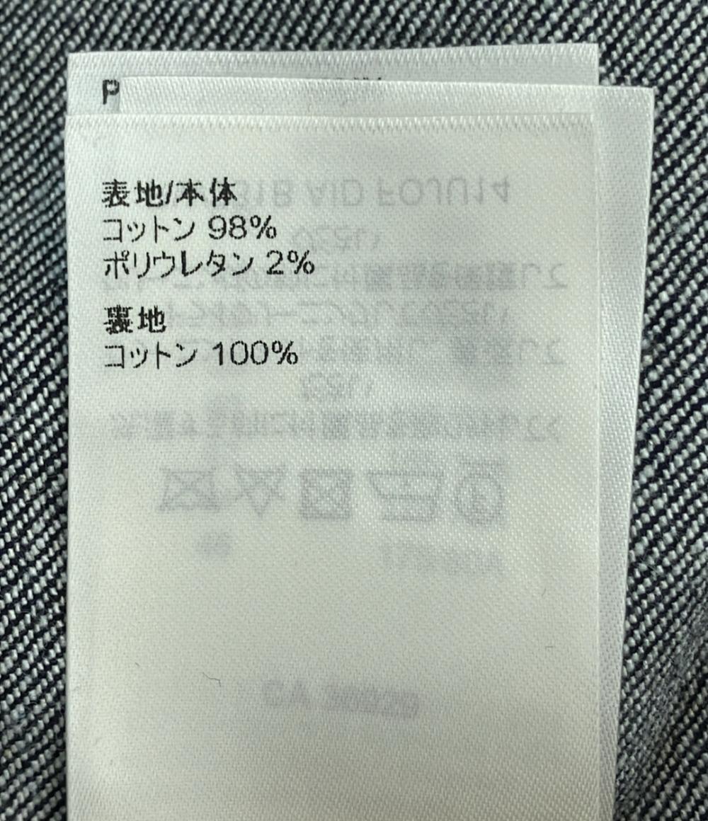美品 ルイ・ヴィトン デニムスカート フロントジップ RW231B AID FOJU14 レディース SIZE 36 (S) LOUIS VUITTON