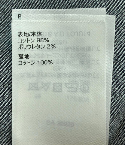 美品 ルイ・ヴィトン デニムスカート フロントジップ RW231B AID FOJU14 レディース SIZE 36 (S) LOUIS VUITTON