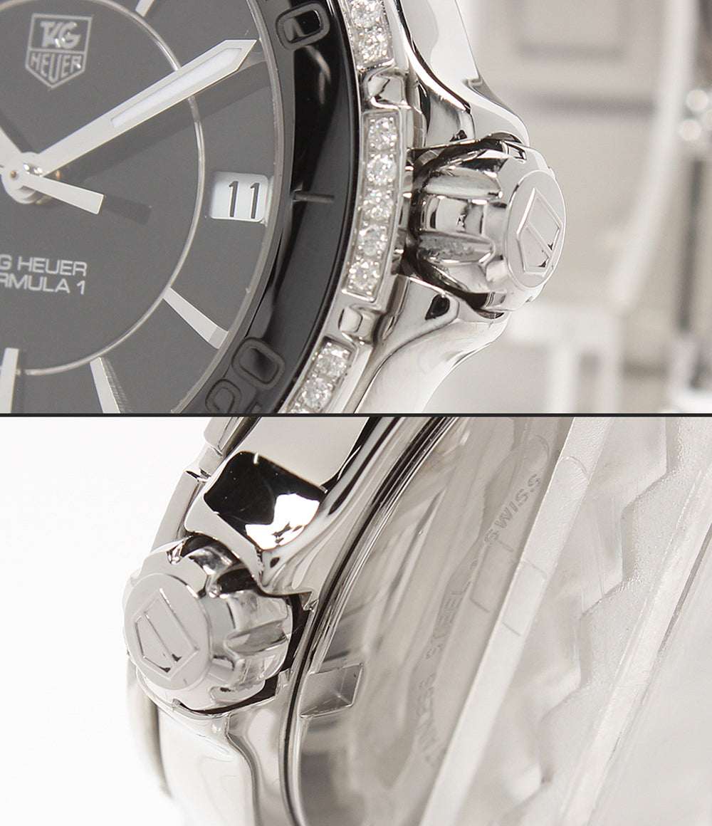 TAG HEUER 腕時計 フォーミュラ1 レディ ダイヤモンド ブラック WAH1212 レディース タグホイヤー